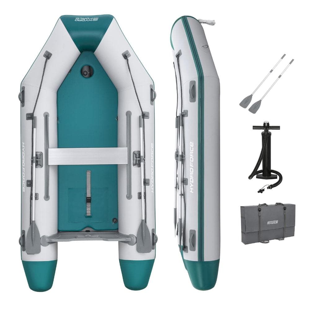Bote Inflável Mirovia Elite 5 Pessoas + 2 Remos + Bomba de Ar Hydro Force Bestway