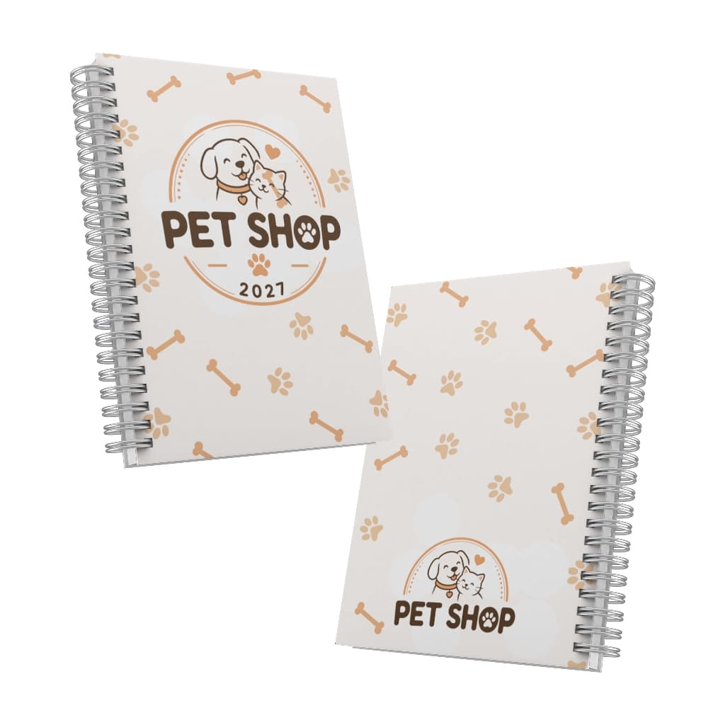 Agenda Personalizada Pet Shop - Agenda Clínica Zootécnica