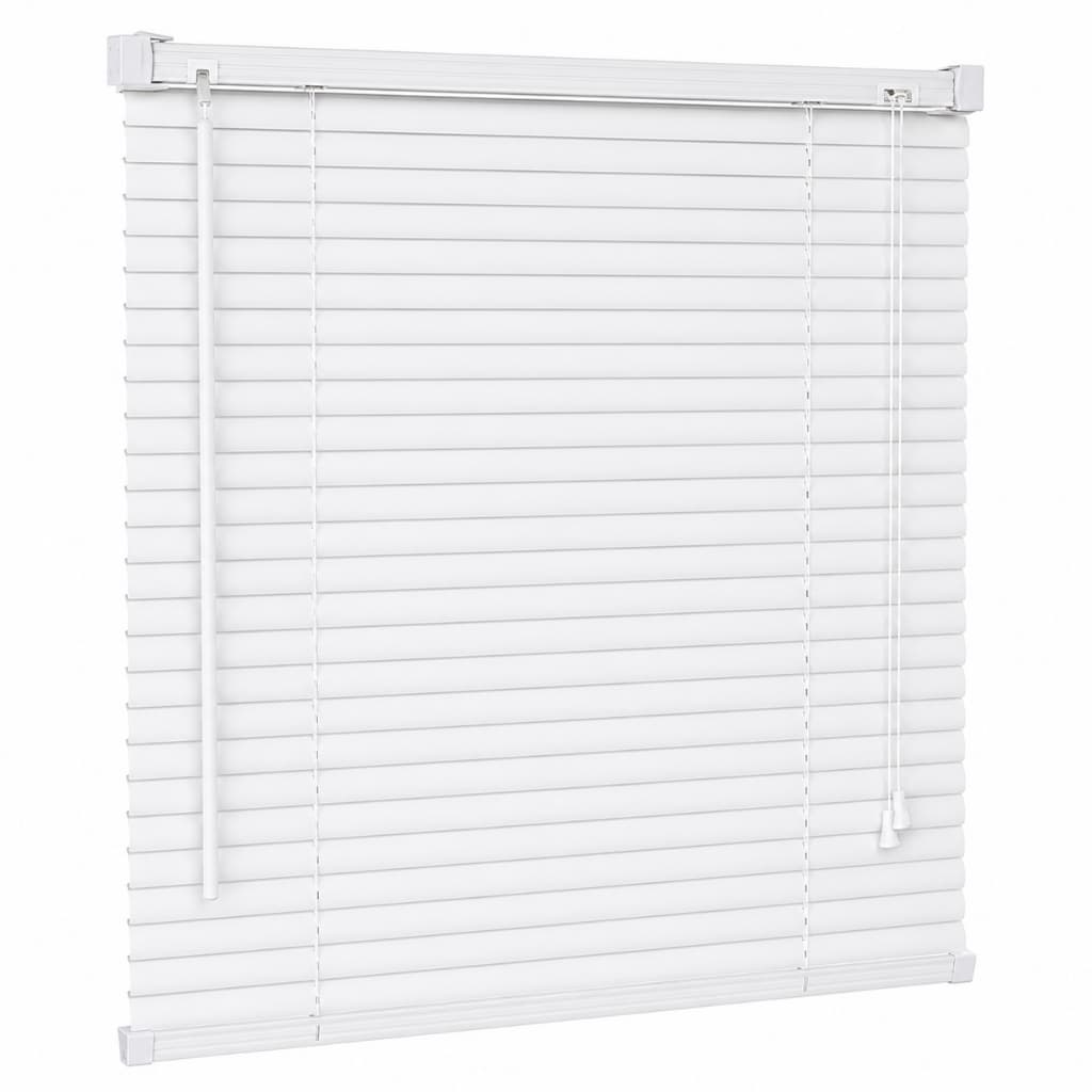 Persiana Horizontal PVC 080x130 Branco para Quarto Sala e Escritório