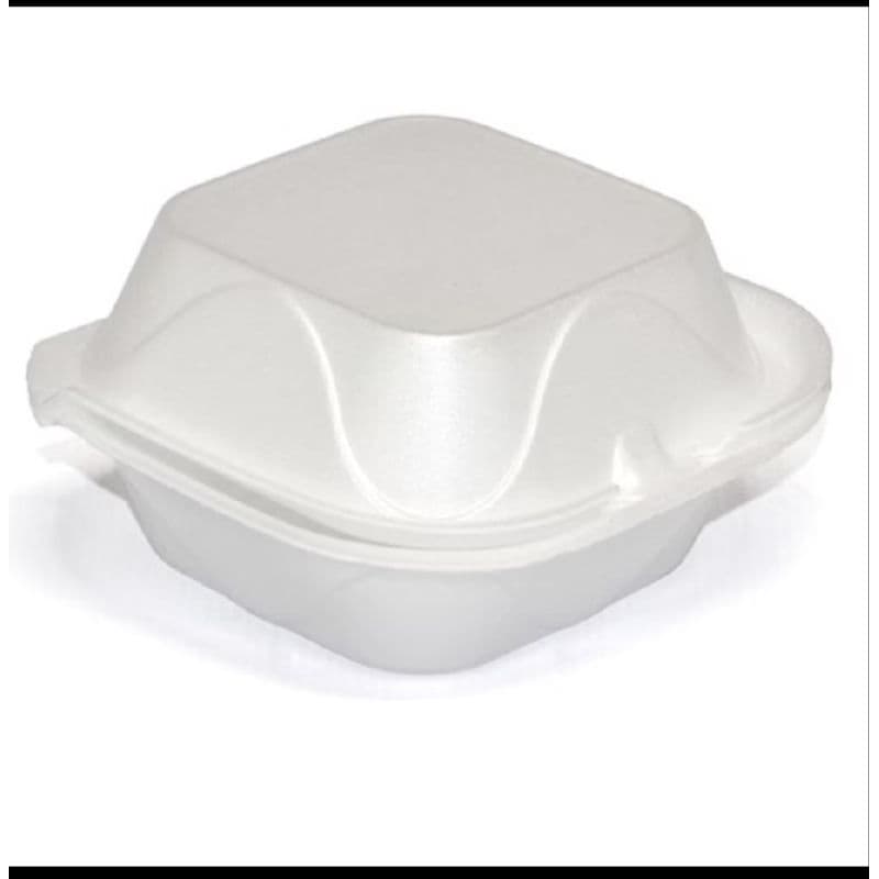 Hamburgueira H-02 Isopor Embalagens Para Hamburgues Salada Batatas Frita Lanches Ideal Para Deliverys