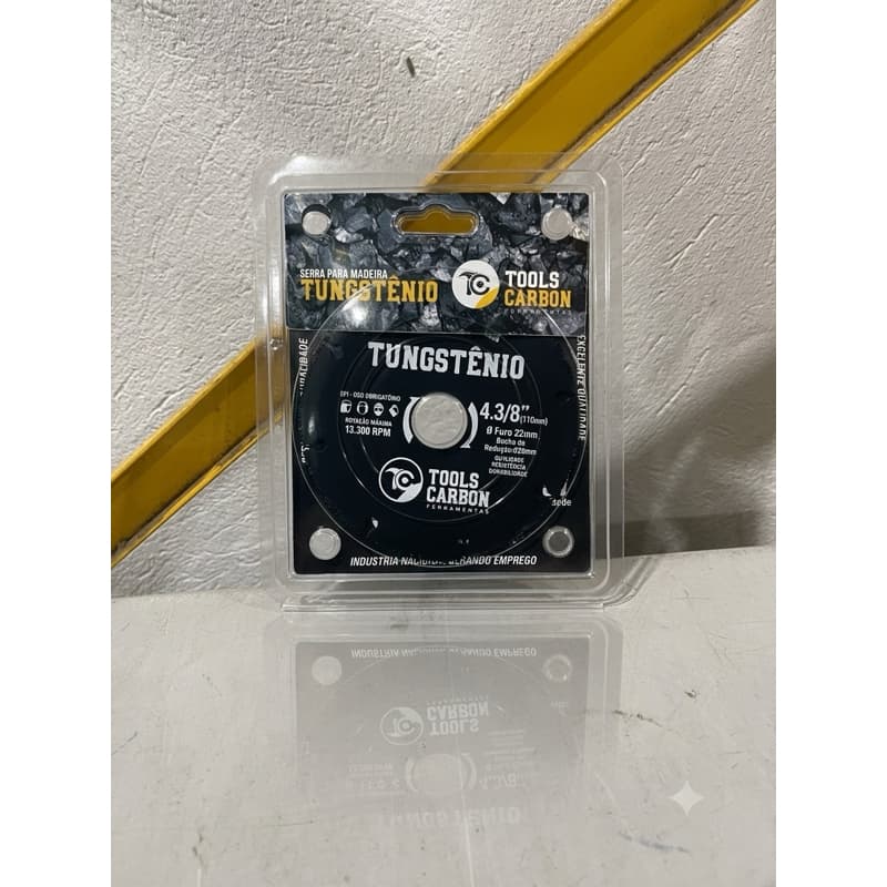 Disco de Serra Para Madeira Tungstênio 4.3/8" (110mm) - Tools Carbon