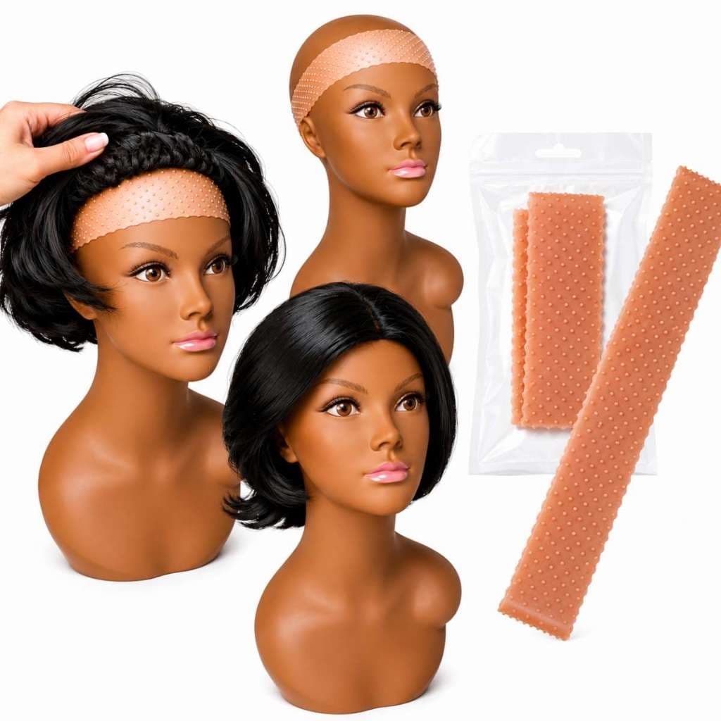 Faixa Silicone Para Peruca Lace Wig Mais Fixação E Conforto