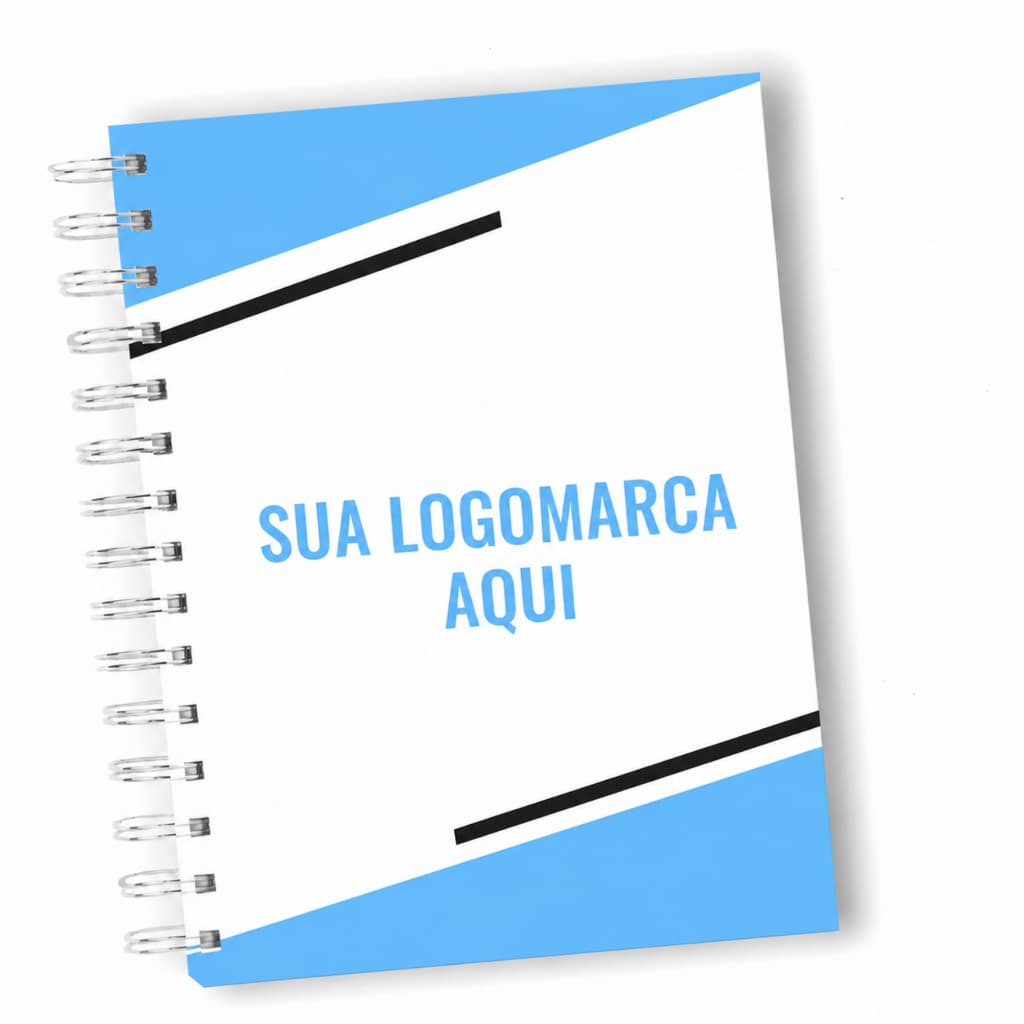 Caderno Personalizado A5 Capa Dura Wire-o Para Empresas, Cursos, Eventos e Brindes