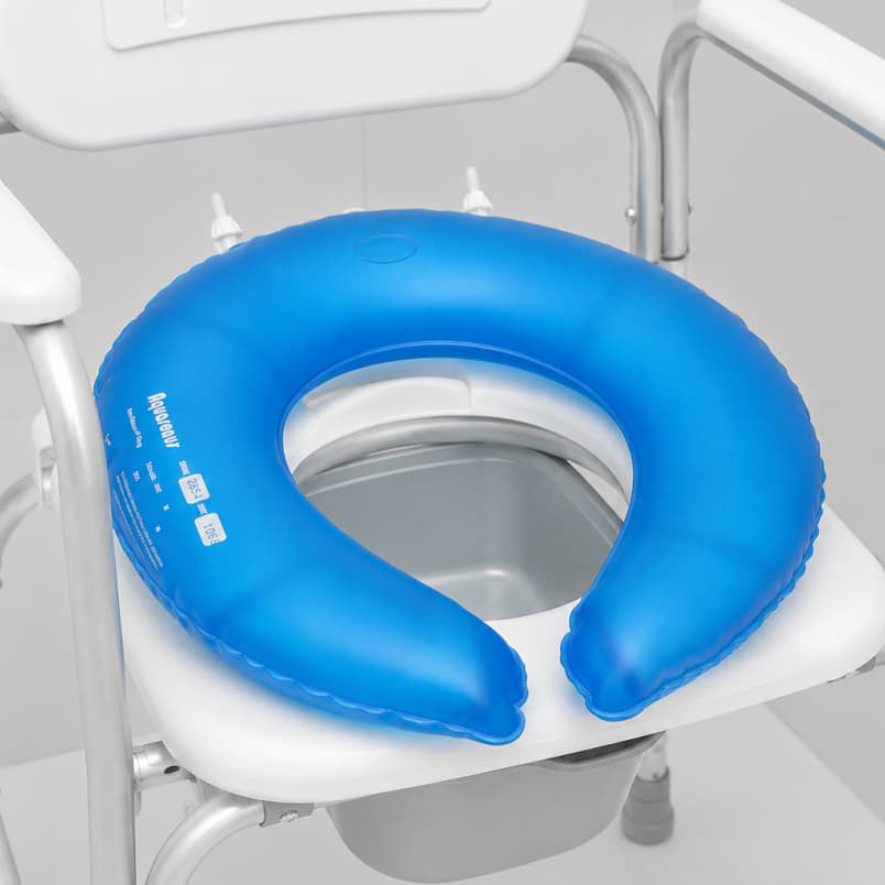 Forração Almofada D´agua Higiênica Assento Sanitário Ortopédica Anti Escaras Úlceras Aquasonus