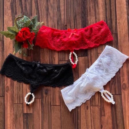 Kit com 5 Calcinhas Tailandesas Sensual com Brinde