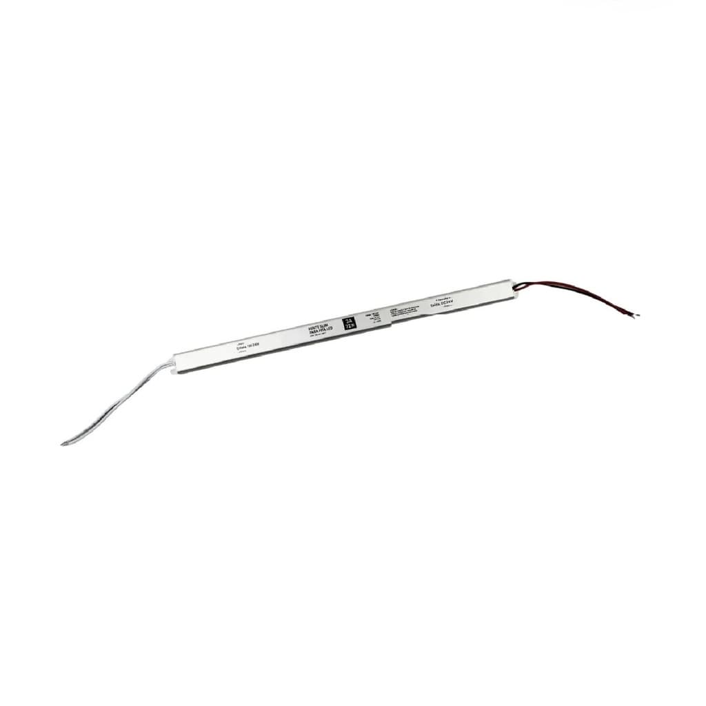 Fonte Slim Driver 24v 3a 72w Para Perfil Fita De Led