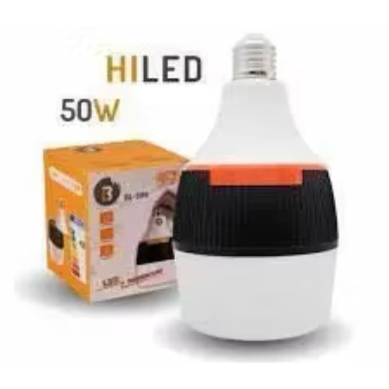 Super Lâmpada recarregável  emergência de 20W/40W/50W/60W acendendo durante queda de energia bivolt