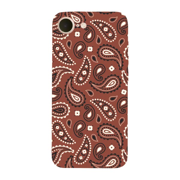 Capinha para iPhone 17e Anti Impacto Fashion - BANDANA MARROM