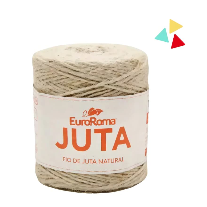 Fio De Juta Natural Para Laço Rustico 125m