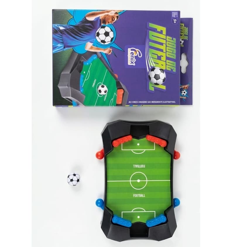 Jogo de Mesa Futebol Infantil Gol de Letra – Brinquedo de Tabuleiro Divertido e Educativo