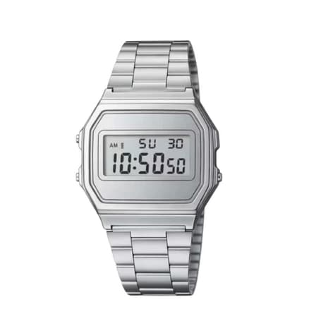 Relogio Feminino Masculino LED com pulseira de aço moda feminina 324324