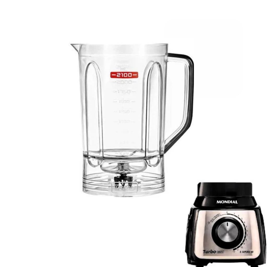 Copo 2100L mondial Liquidificador L-1200 L-1100 - Mult-uso