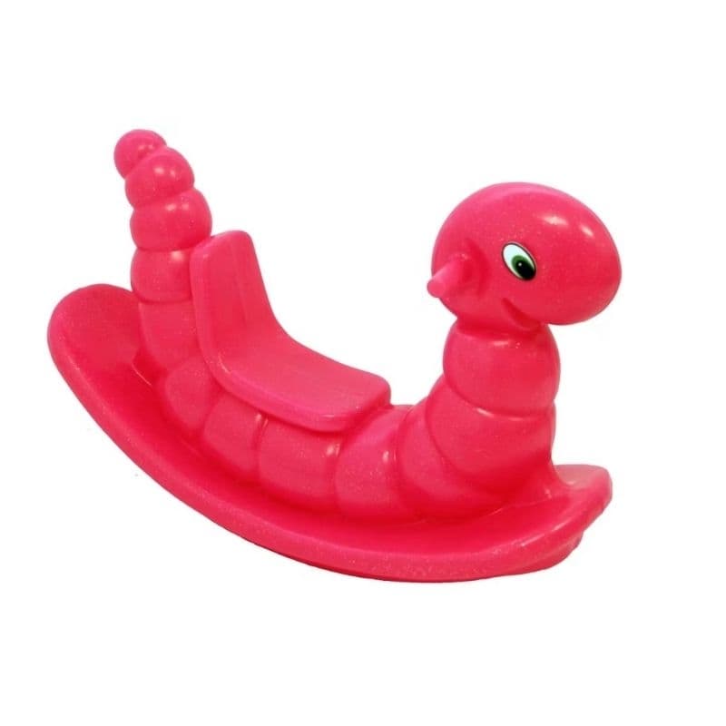 Gangorra Nhoca Infantil Centopéia Colorido Playground Cavalinho