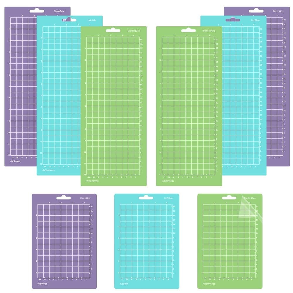 9 Bases De Corte Para Silhouette Cameo Cricut De 4.5 X 12/4.5 X 6.5