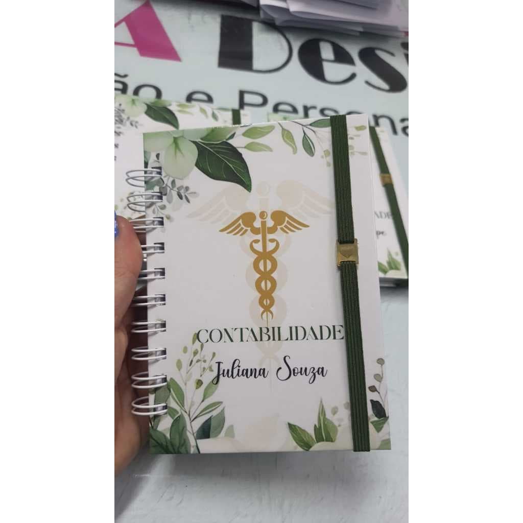 Caderno  Bolso de Profissão Com 4 unds / Caderno de anotações