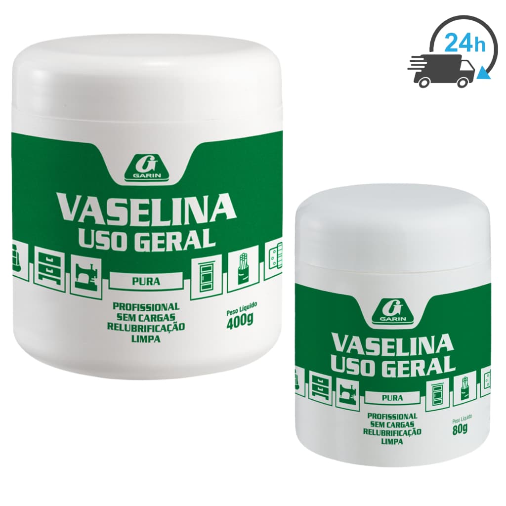 Vaselina Solida Uso Geral Lubrificante Anti Oxidaçao Proteçao Pote 80g E 400g Incolor Pasta