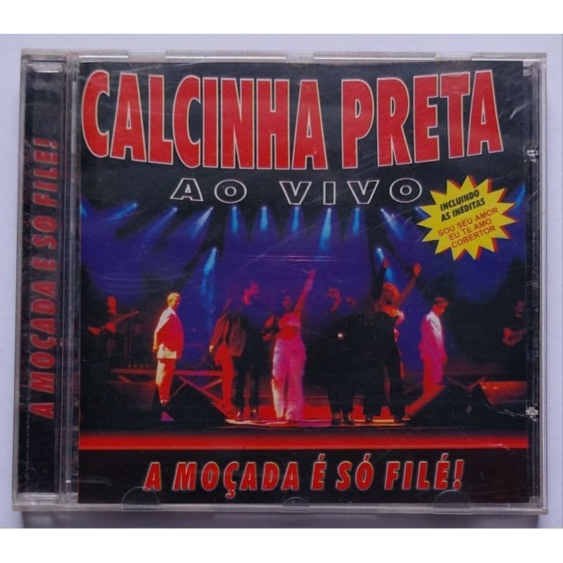 CD Calcinha Preta Ao Vivo A Moçada é só Filé!