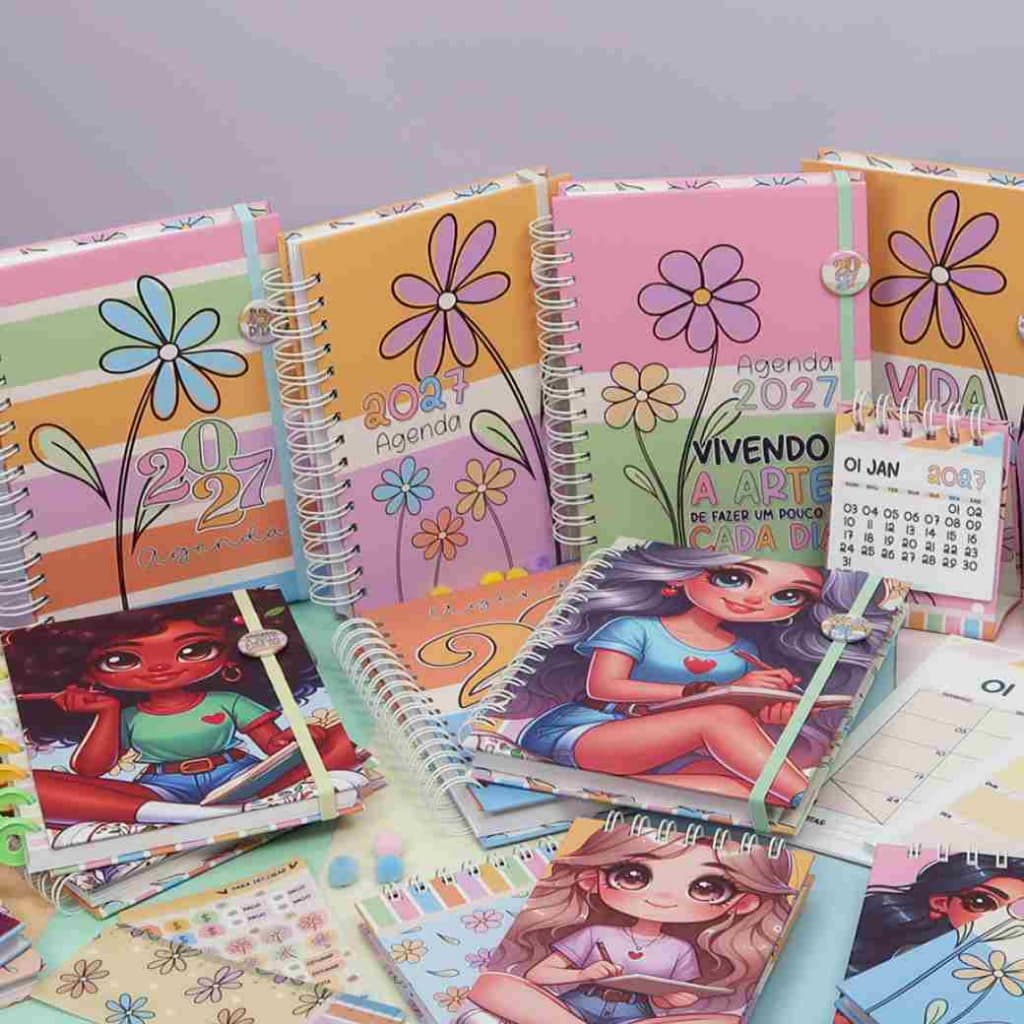 Agenda Collor 2027  1 dia por página sem horário