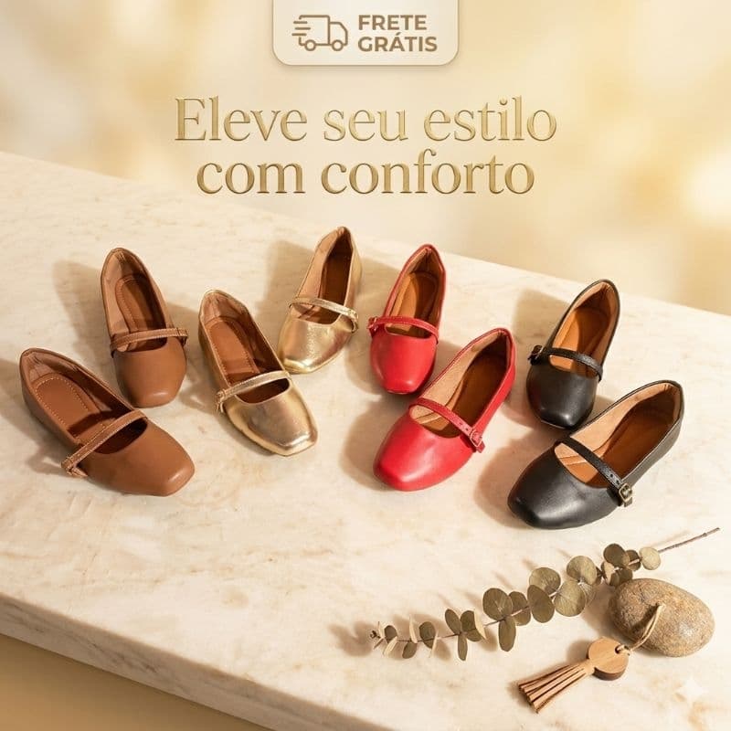 Sapatilha Boneca Feminina Bico Quadrado Sapato Feminino...............  BONECA