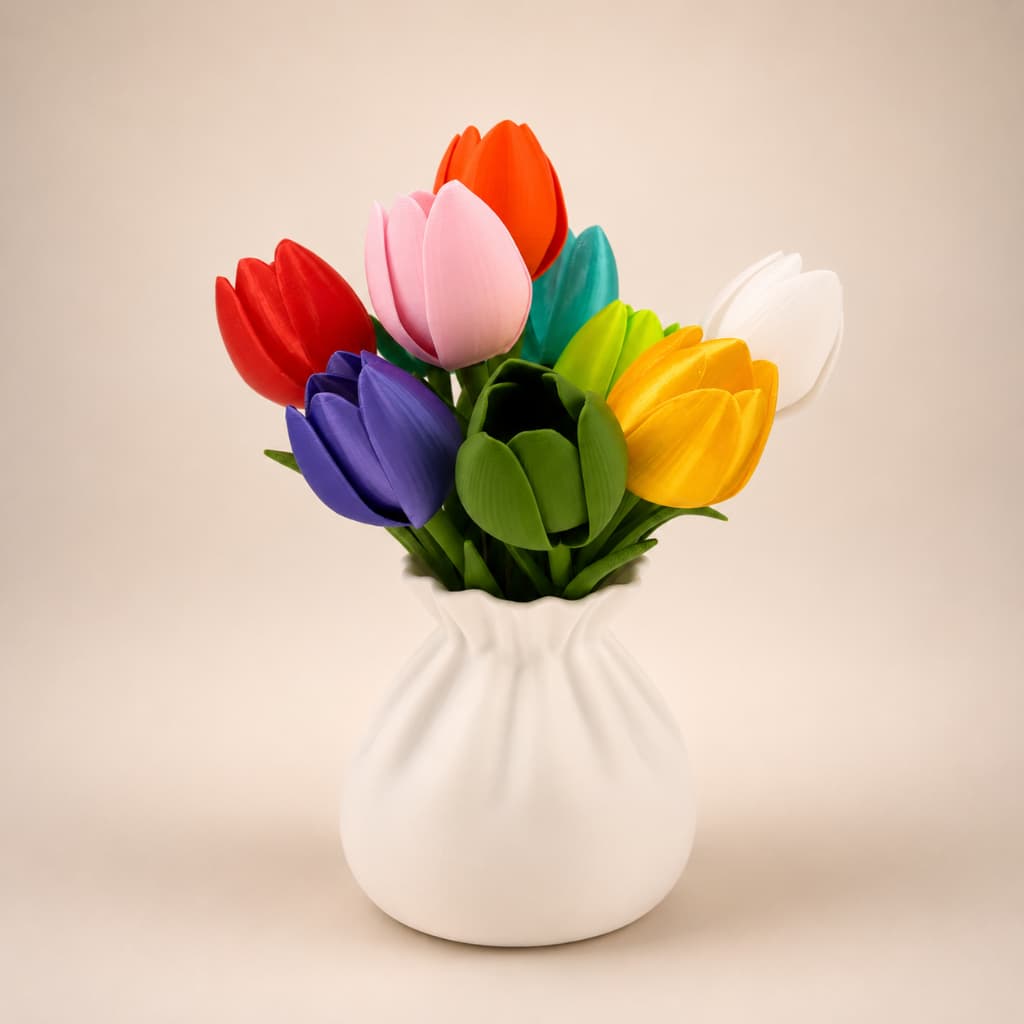 Flor Tulipa Amore P | Decoração | 20 cm