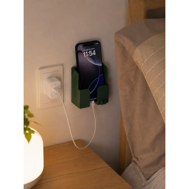 suporte fixo para celular organizador