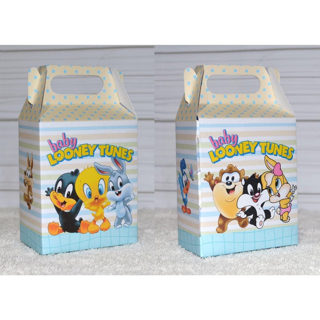 Kit Caixinhas Surpresa Looney Tunes Baby Pegue E Monte Não é Personalizado