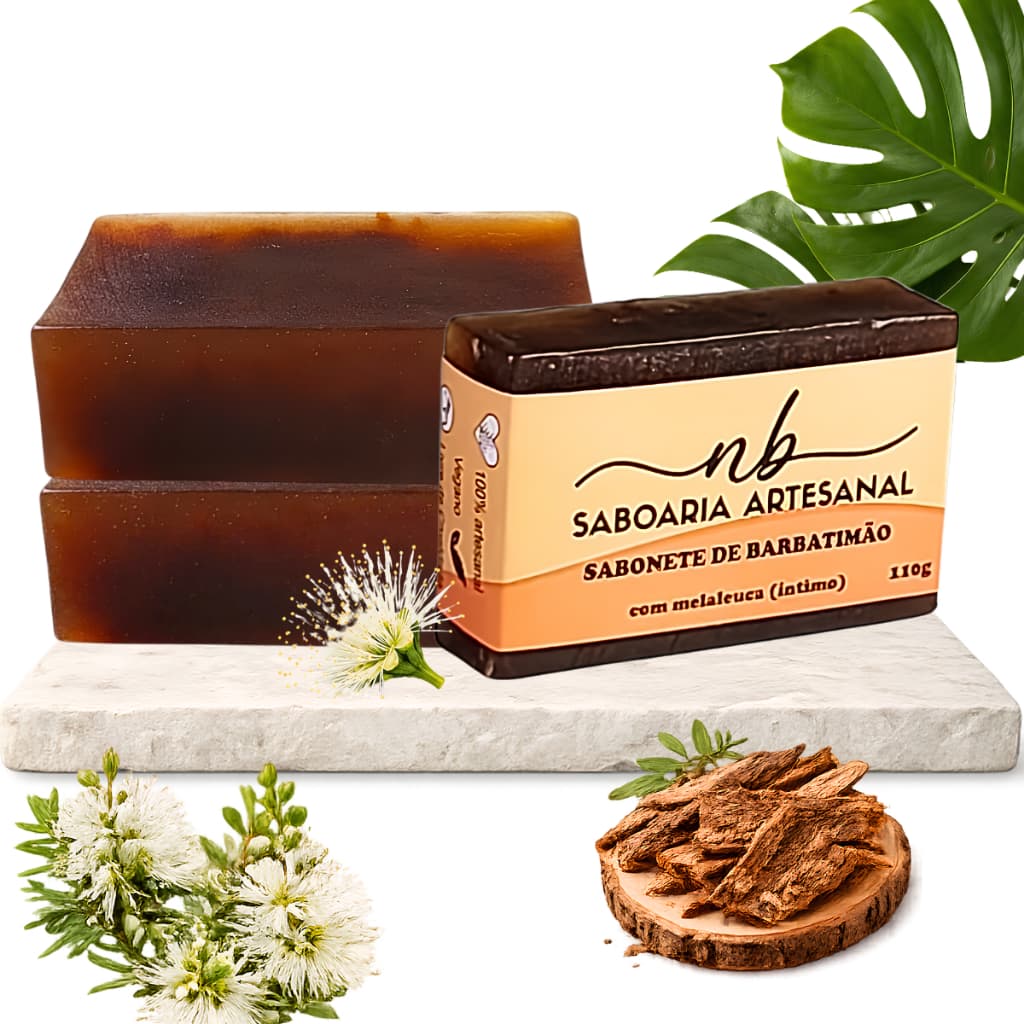 Kit 2 Sabonetes Íntimos com Melaleuca Antisséptico 110g