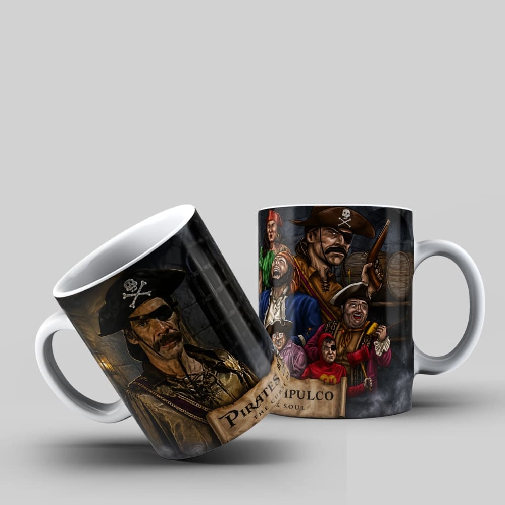 Caneca Piratas Do Acapulco Chapolin Serie Retro Top