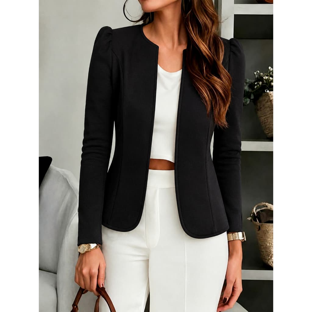 Blazer Social Feminino Jaqueta Jaquetinha Casaquinho Moda Evangelica