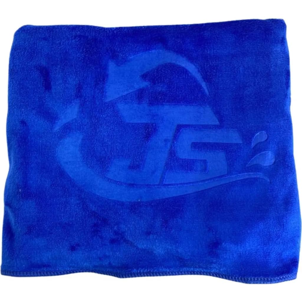 Flanela Microfibra secagem Automotivo Azul 50x90cm