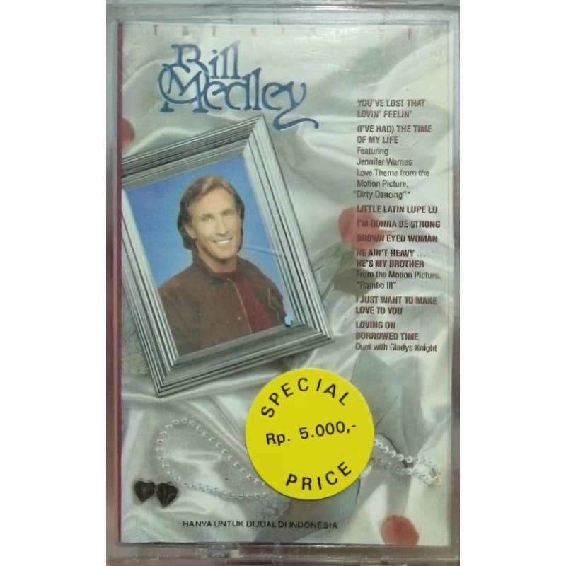 fita cassete the best of Bill Medley k7