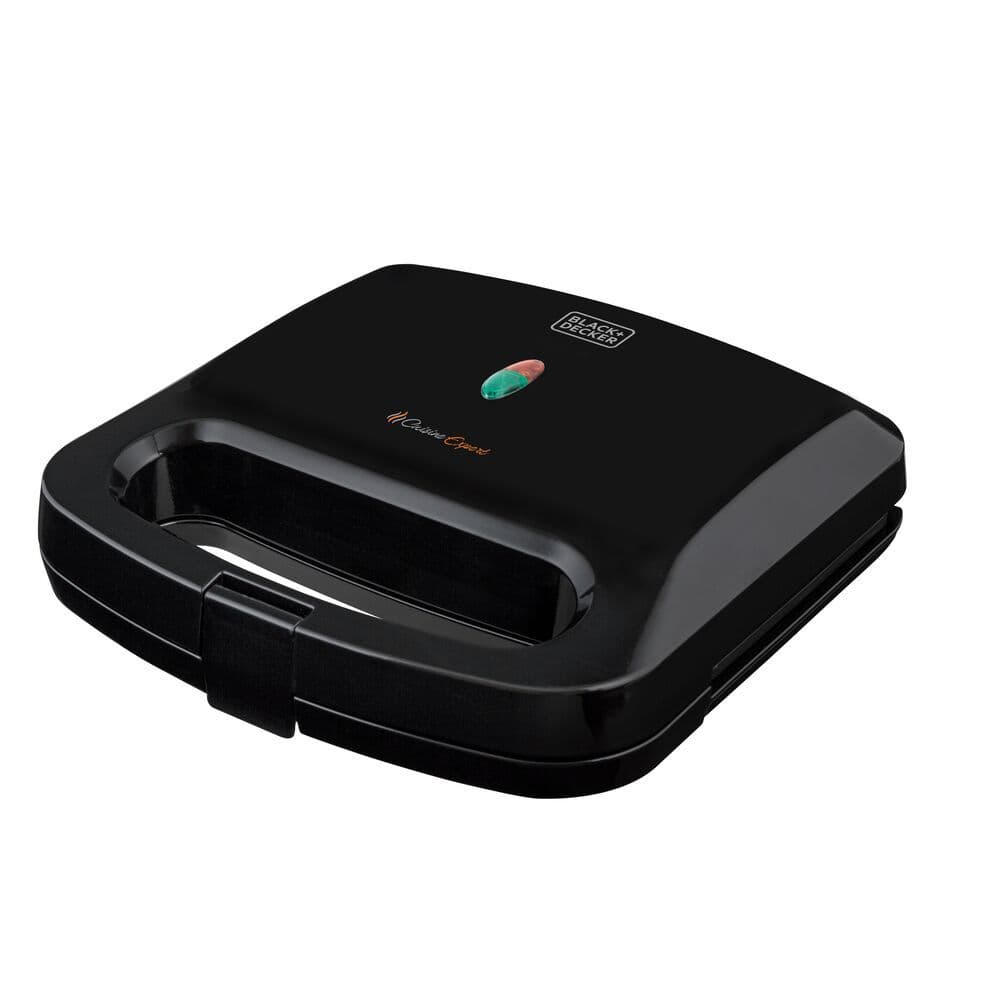 Grill e Sanduicheira Elétrica BLACK+DECKER GS800 Com Chapas Antiaderentes 110V e 220V
