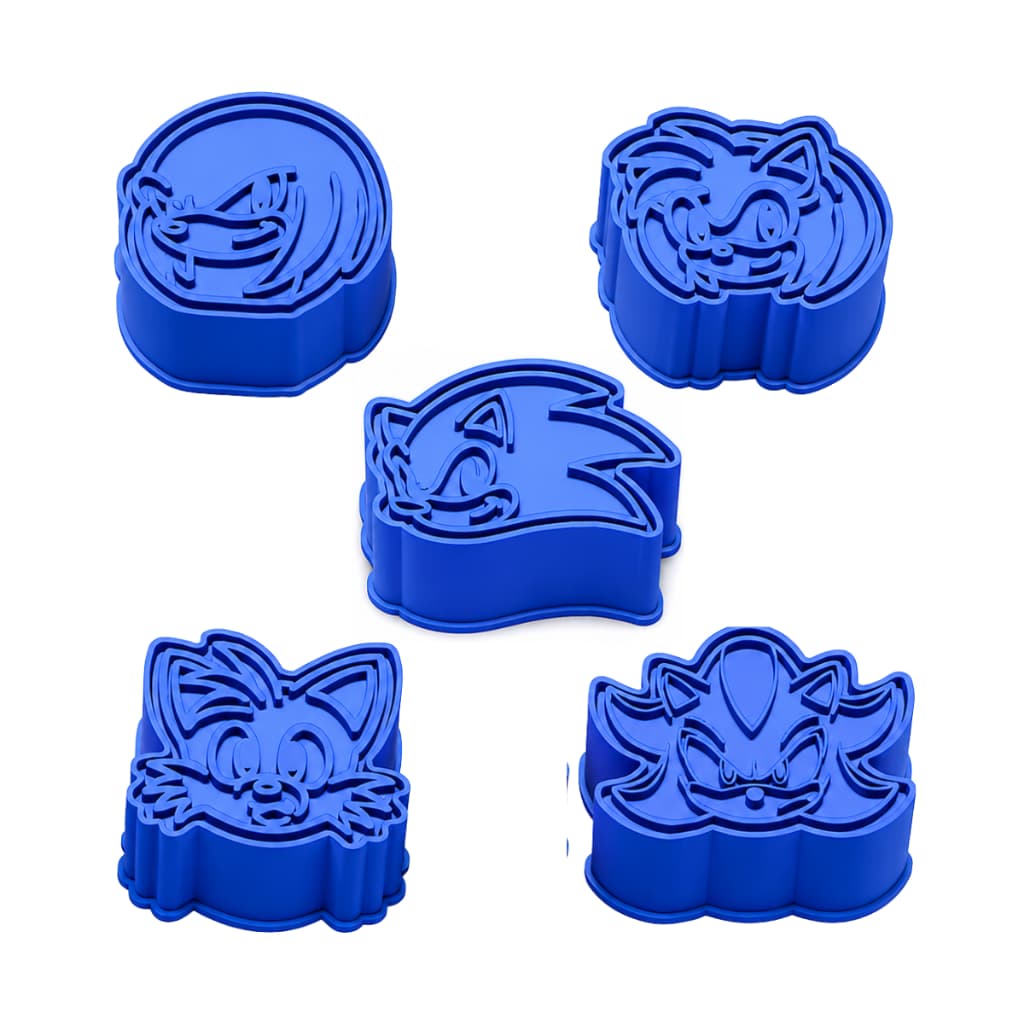 Kit 5 Ejetores Sonic Brigadeiro Doce Socinhos Beijinho Gourmet Confeitaria Profissional Molde