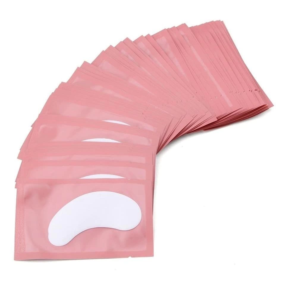 200 Unidades Pad Gel (100 Pares) Protetor de Pálpebras Alongamento Cílios Extensão Patch Pad Gel