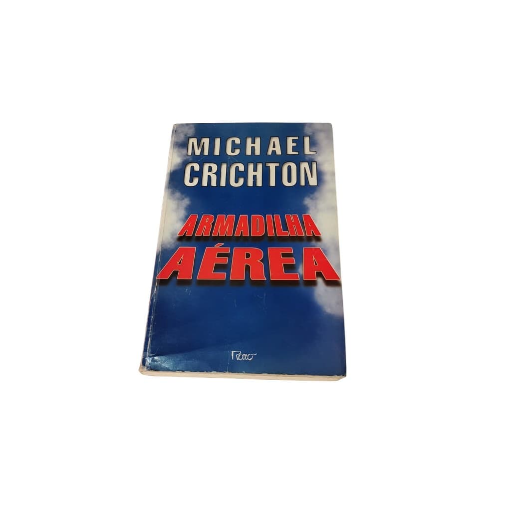 ANTIGUIDADE LIVRO ARMADILHA AÉREA MICHAEL CRICHTON PRODUTO USADO