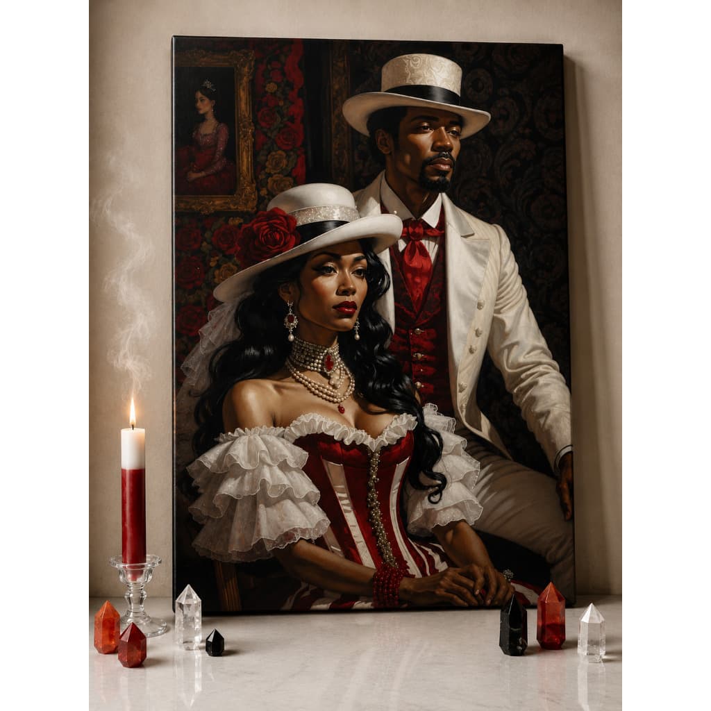 Quadro Zé Pilintra e Maria Navalha