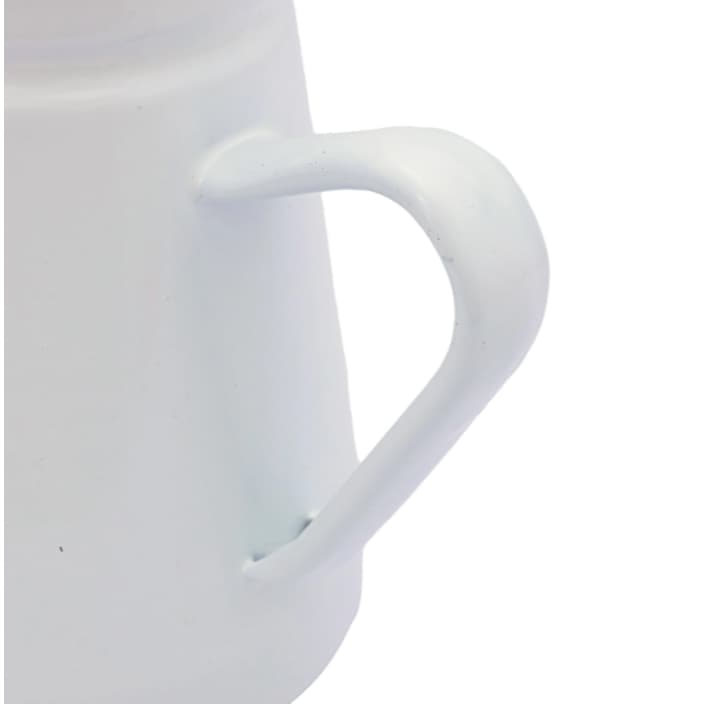 Bule Para Café Chá Retrô Ferro Esmaltado 1 Litro