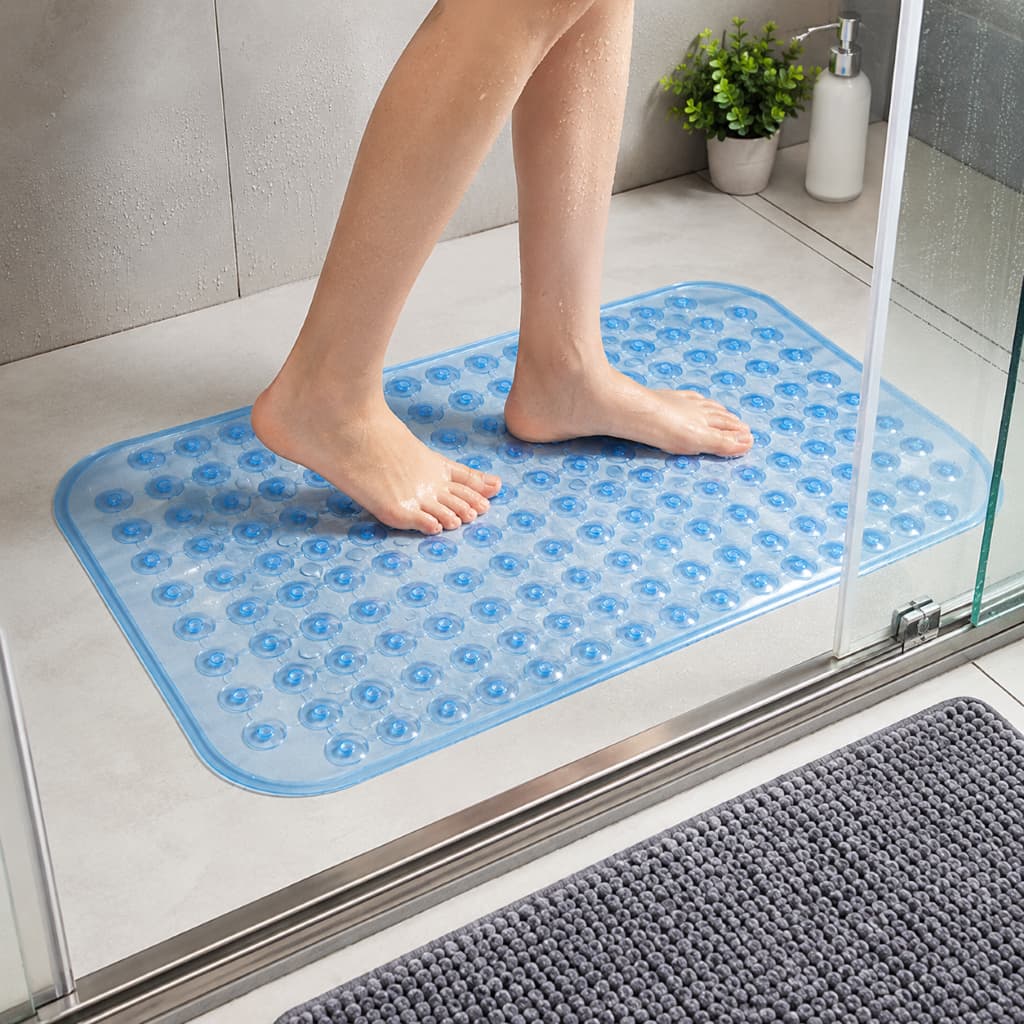 Tapete Antiderrapante Banheiro Box Retangular Segurança Conforto Durabilidade