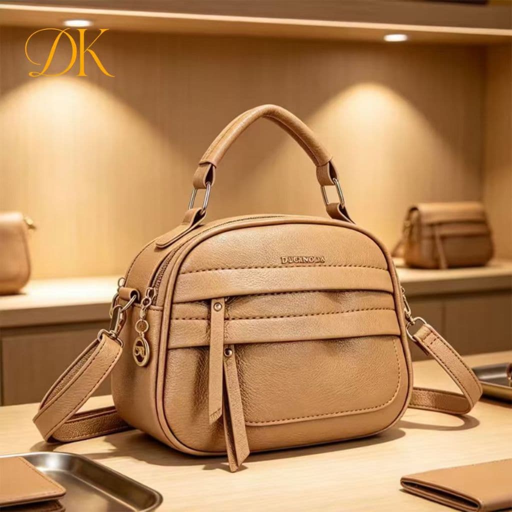 DUKE Bolsa Feminina Mini Estilosa, Perfeita para o Dia a Dia, Trabalho e Compras, Estilo Prático e Moderno DEC6132