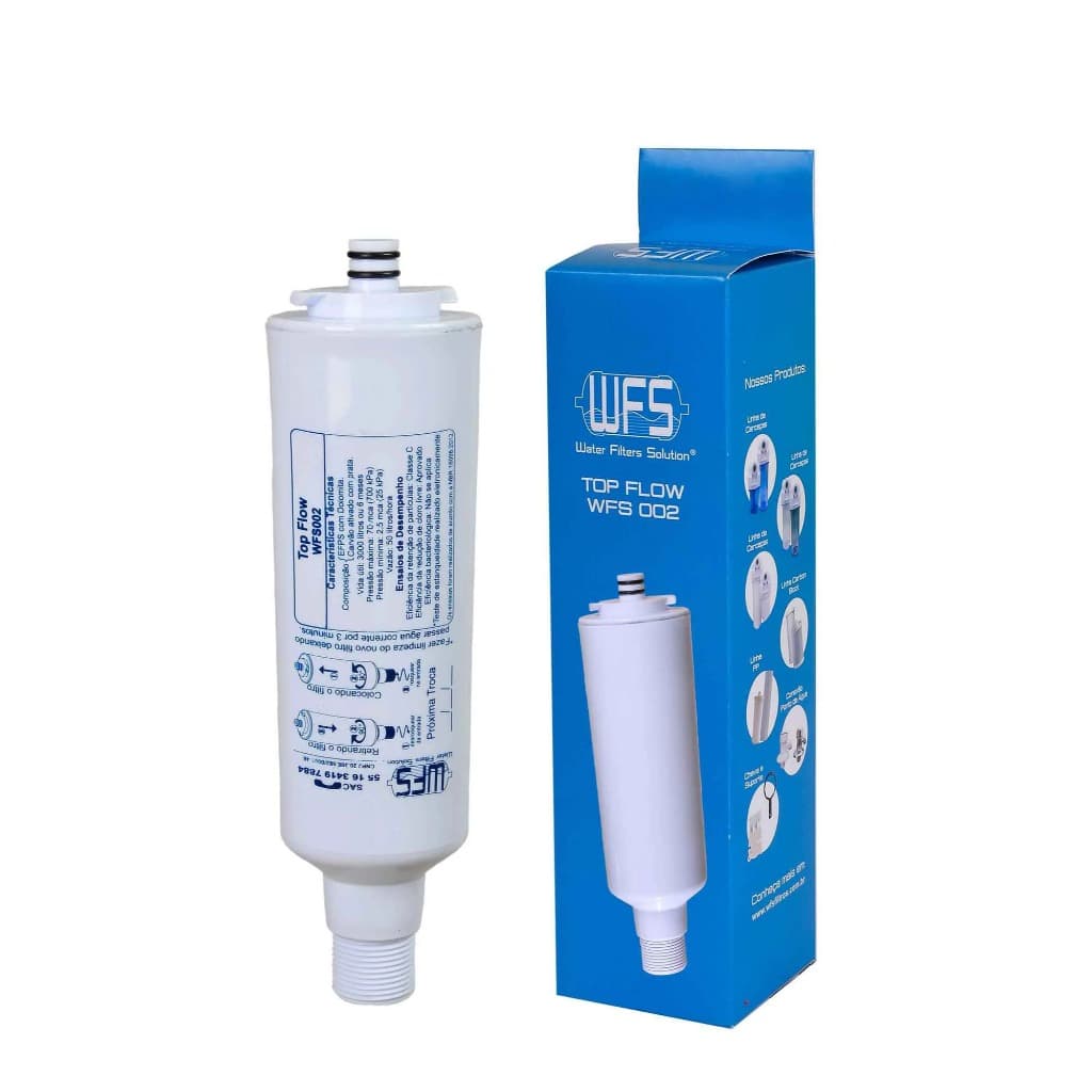 Refil WFS 002 Carvão Ativado Prata Coloidal e Dolomita Compatível Colormaq