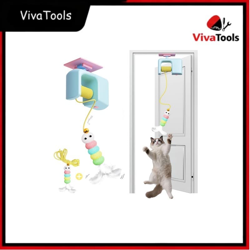 Brinquedo Elétrico Interativo Gatos – Pássaro Voador Anti-Tédio com Movimento Dinâmico