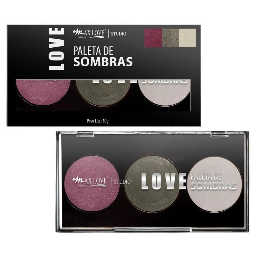 PALETA DE SOMBRAS MAX LOVE - COR 04
