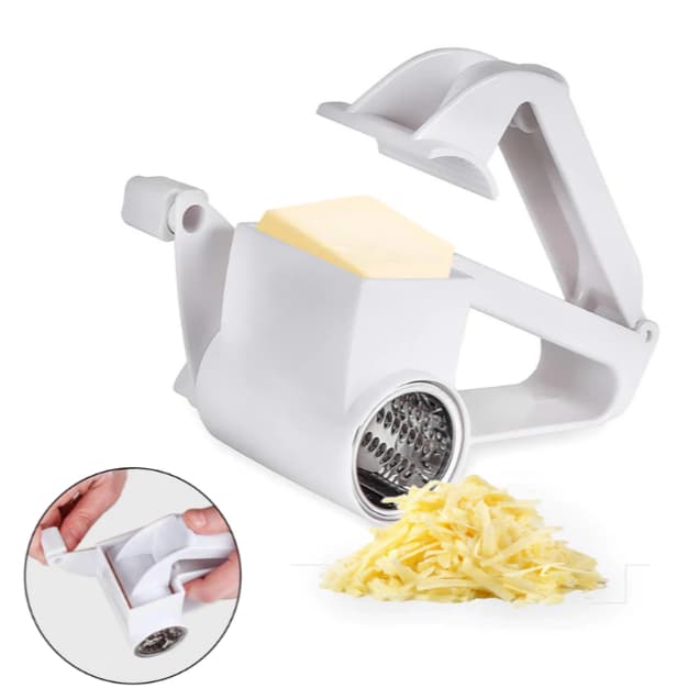 Ralador Manual com Manivela para Queijo e Alimentos MO-AK-42