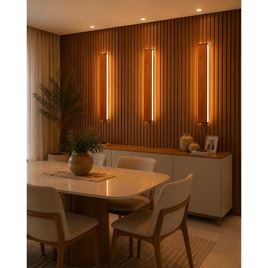Luminaria Arandela De Parede 2 Focos Premium Alto Padrao