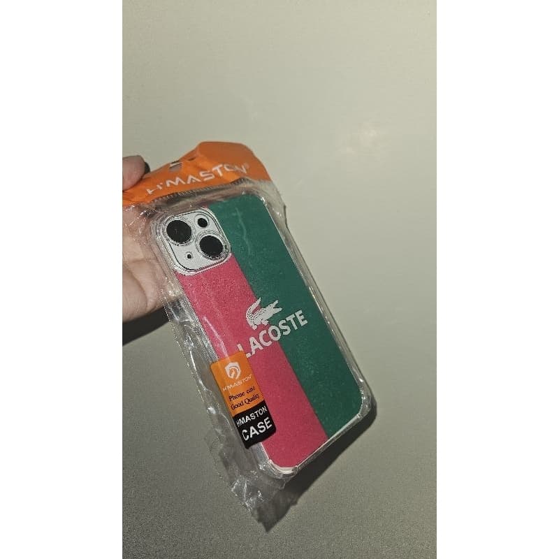 Capinha de Silicone Lacoste para iPhone 14