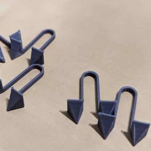 Kit 10 Grampos Fixadores para Plantas Aquáticas - Evita Flutuar