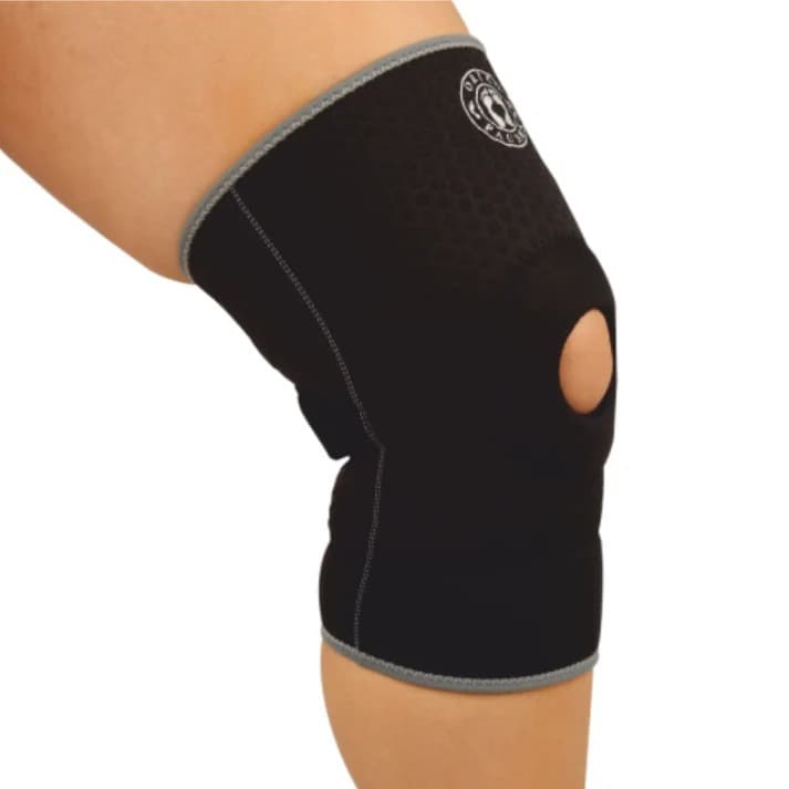 Joelheira Com Orificio Neoprene Longa reforçada Ortho Pauher