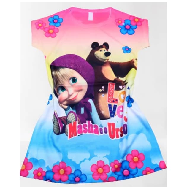 Kit 2 Vestidos Infantil de Menina