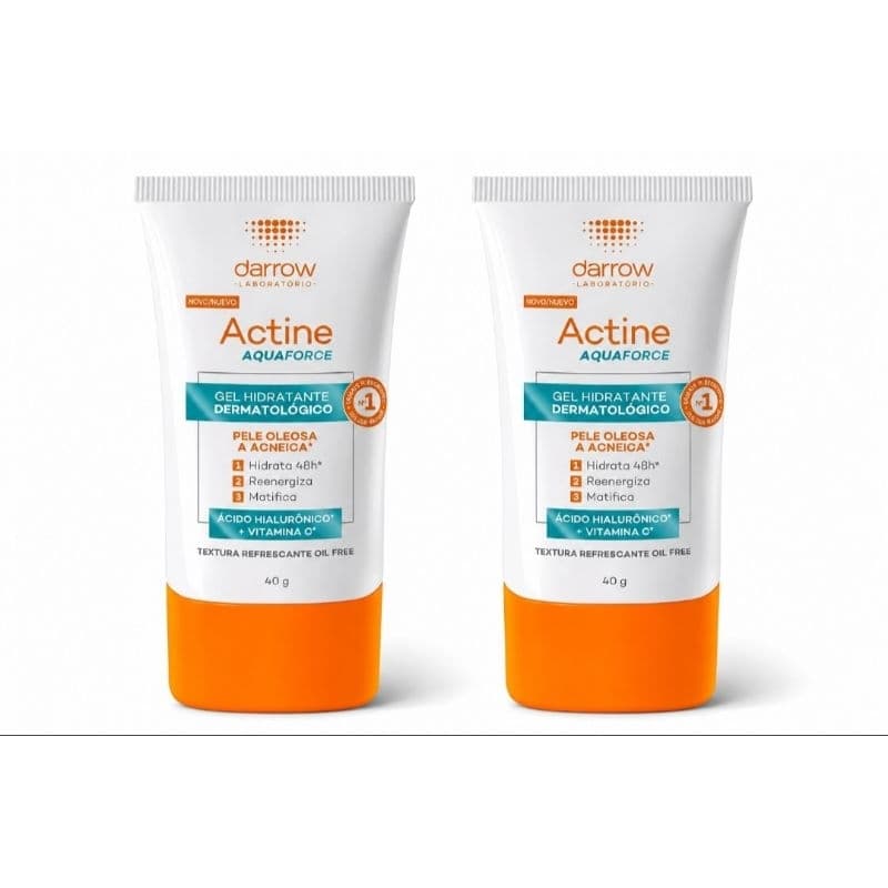 2 Unidades Hidratante Dermatológico Aquaforce 40g