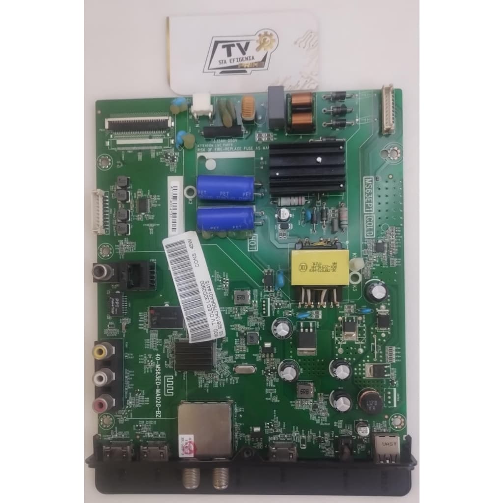 Placa Principal TV 40-MS63ED-MAD2G-BZ - L32D2900